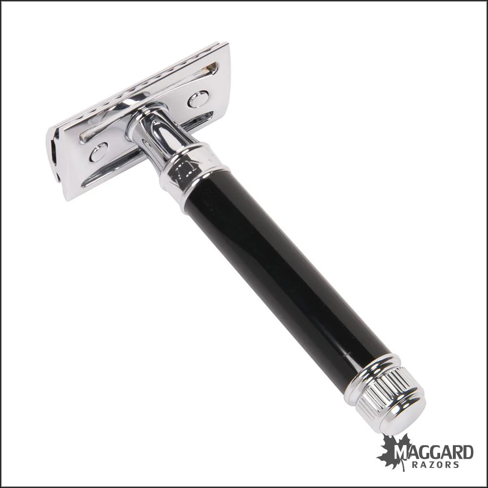 Edwin Jagger DE86BL Black DE Safety Razor - Image 3