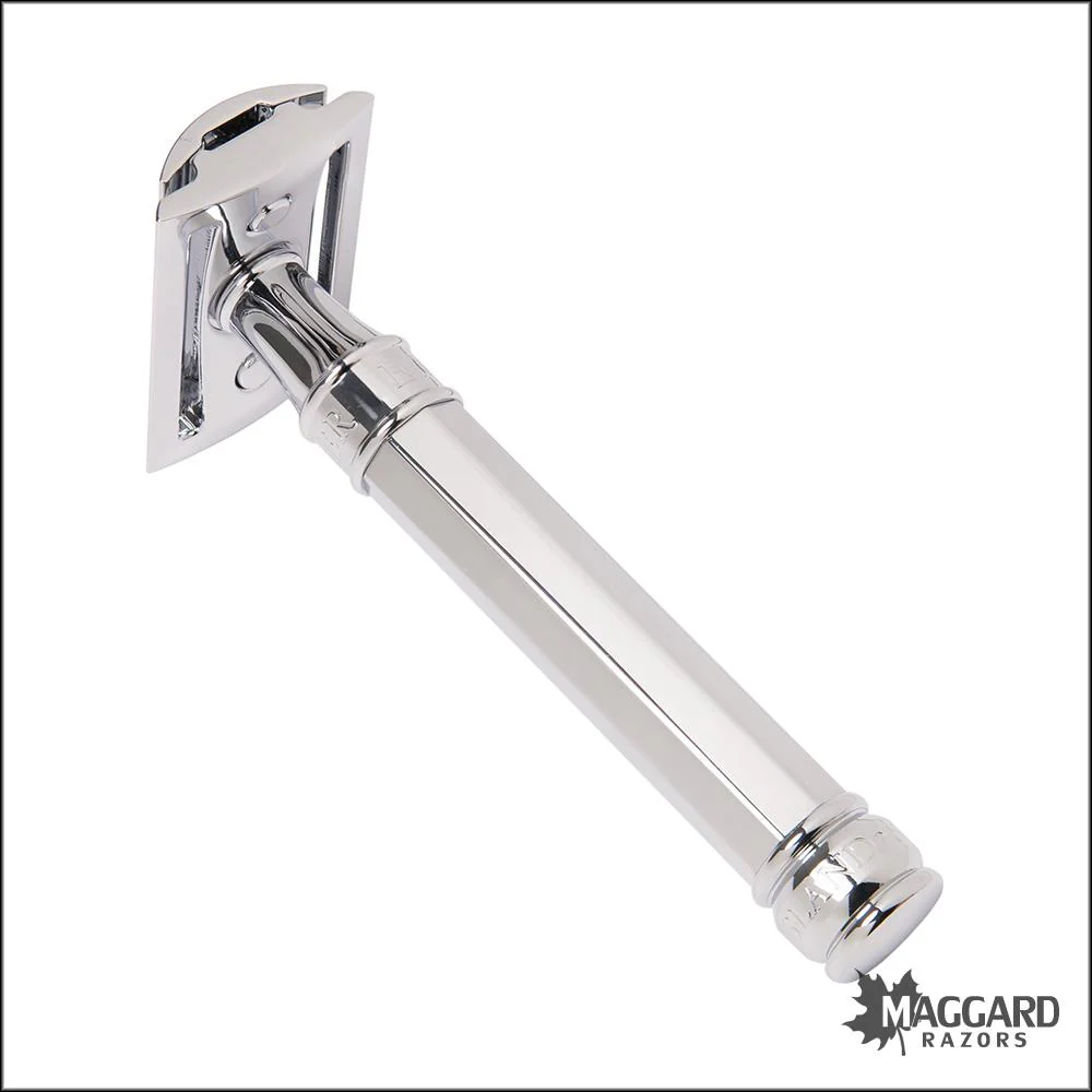 Edwin Jagger DE89811BL Chrome Octagonal DE Safety Razor - Image 3