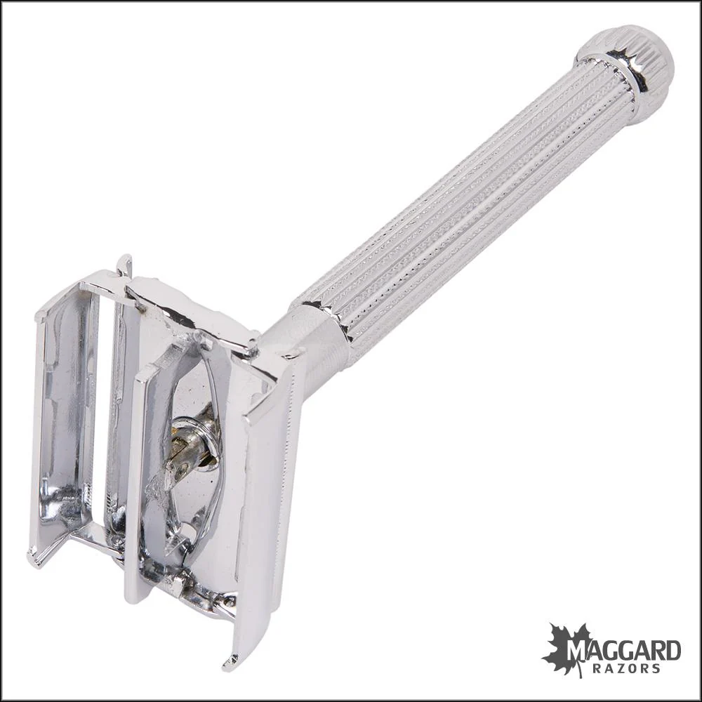 Parker 29L Chrome Handle TTO Long Handled DE Safety Razor - Image 3