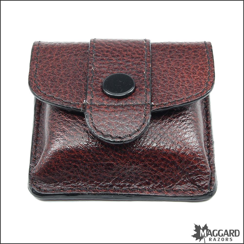 Parker A1R 4 Piece Travel DE Safety Razor Set with Leather Case - Image 3
